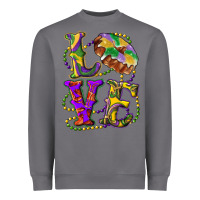 Storm Mardi Gras Love With King Cake Heavyweight Sweatshirt - RanaPortraitStore