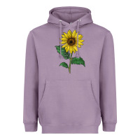 Lavender Sunray yellow sunflower Heavyweight Hoodie - LillyAllenDesigns