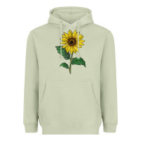 Matcha Sunray yellow sunflower Heavyweight Hoodie - LillyAllenDesigns
