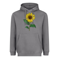 Storm Sunray yellow sunflower Heavyweight Hoodie - LillyAllenDesigns