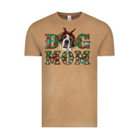 Vintage Camel christmas st. bernard dog mom Vintage Tee - RanaPortraitStore