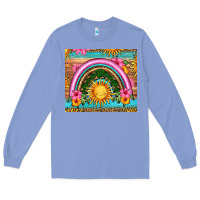 Colony Blue summer rainbow Long Sleeve Tee - HRA Design Shop