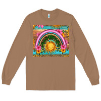 Toasted Coconut summer rainbow Long Sleeve Tee - HRA Design Shop