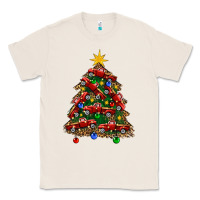 Natural christmas truck tree Classic Tee - FaDigitalArtStudio