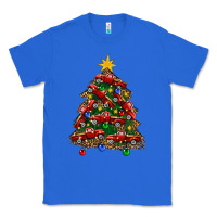 True Royal christmas truck tree Classic Tee - FaDigitalArtStudio