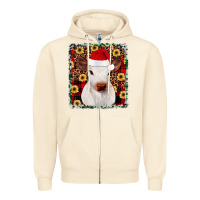 Sandshell heifer christmas Zipper Hoodie - JahusDesignShop