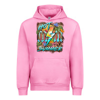 Fuchsia Pink hot mom summer Urban Hoodie - BarkalooDesign