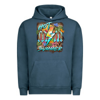 Pigment Midnight Navy hot mom summer Urban Hoodie - BarkalooDesign