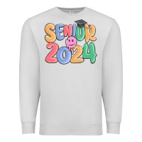 Dove Grey senior 2024 Premium Sweatshirt - MaliasSmallBusiness