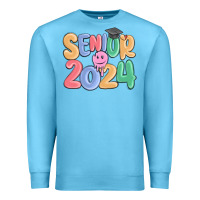Ocean Blue senior 2024 Premium Sweatshirt - MaliasSmallBusiness