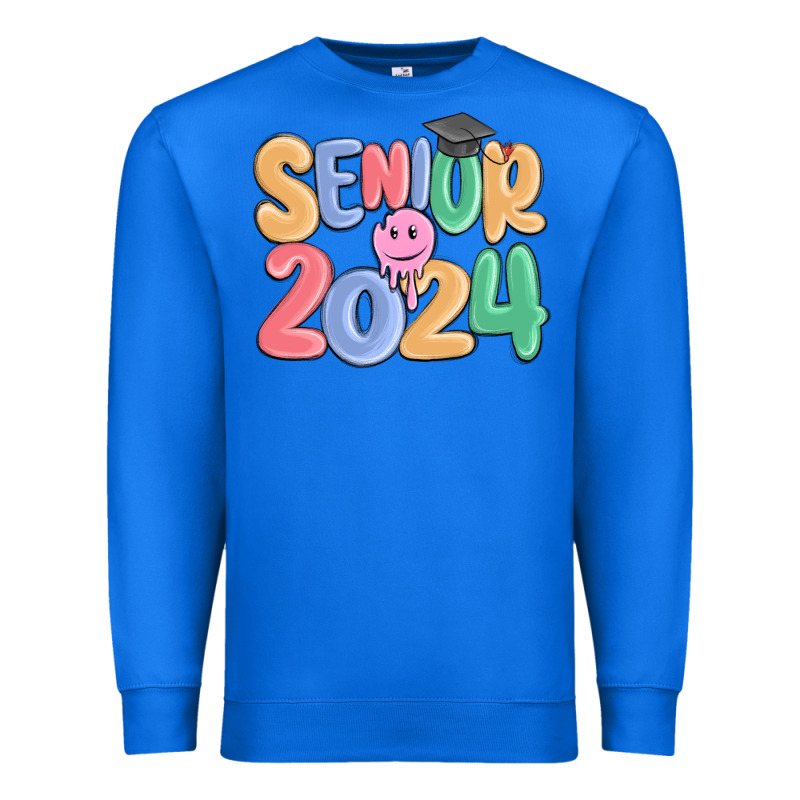 Senior 2024 Premium Sweatshirt by MaliasSmallBusiness | Teevron