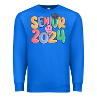 True Royal senior 2024 Premium Sweatshirt - MaliasSmallBusiness