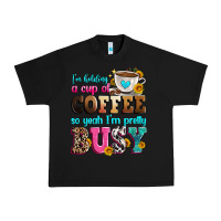 Black i'm holding a cup of coffee so yeah i'm pretty bus Urban Heavy Tee - Zillion Design Studio