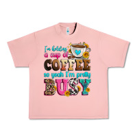 Salmon i'm holding a cup of coffee so yeah i'm pretty bus Urban Heavy Tee - Zillion Design Studio