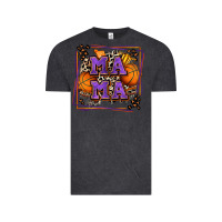 Vintage Black basketball mama with leopard Vintage Tee - Zillion Design Studio