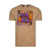 Vintage Coffee basketball mama with leopard Vintage Tee - Zillion Design Studio