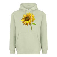 Matcha sunflower Heavyweight Hoodie - LillyAllenDesigns