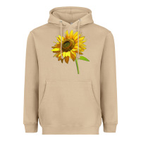 Mushroom sunflower Heavyweight Hoodie - LillyAllenDesigns