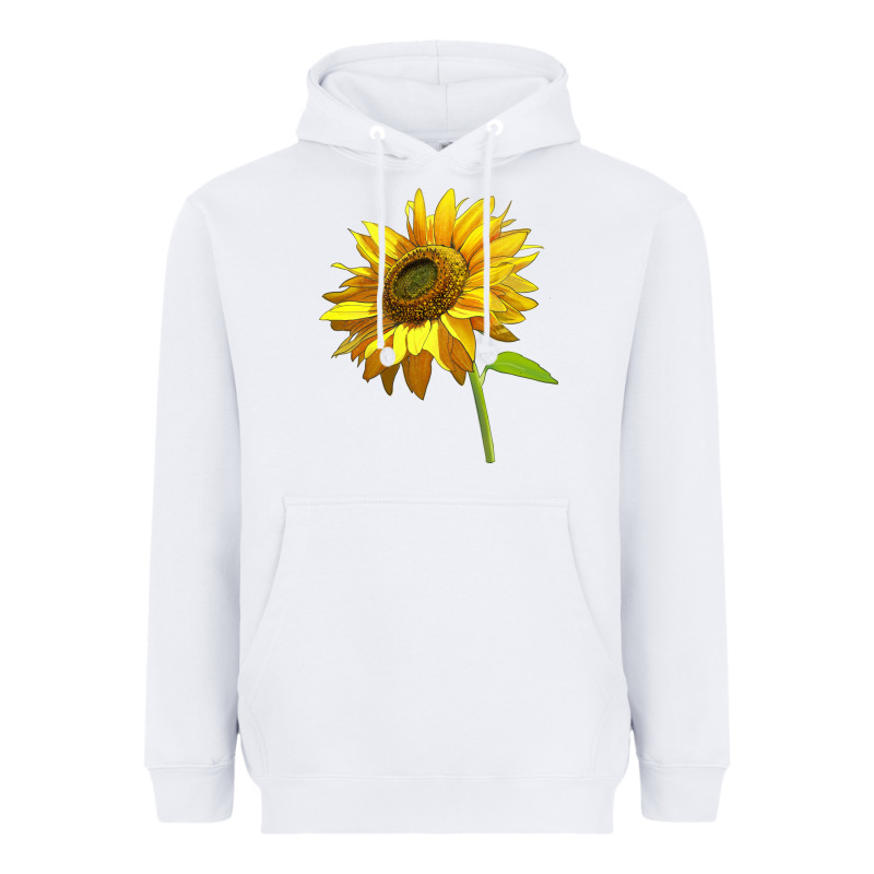 Sunflower Heavyweight Hoodie by LillyAllenDesigns | Teevron