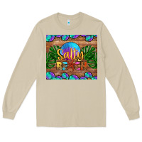Mushroom salty beach Long Sleeve Tee - HRA Design Shop