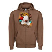 Chestnut christmas heifer Zipper Hoodie - JahusDesignShop