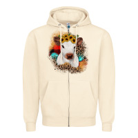 Sandshell christmas heifer Zipper Hoodie - JahusDesignShop