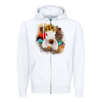 White christmas heifer Zipper Hoodie - JahusDesignShop