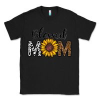 Black blessed mom Classic Tee - CowhideDigitalArt