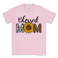 Bubblegum Pink blessed mom Classic Tee - CowhideDigitalArt