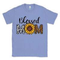 Colony Blue blessed mom Classic Tee - CowhideDigitalArt