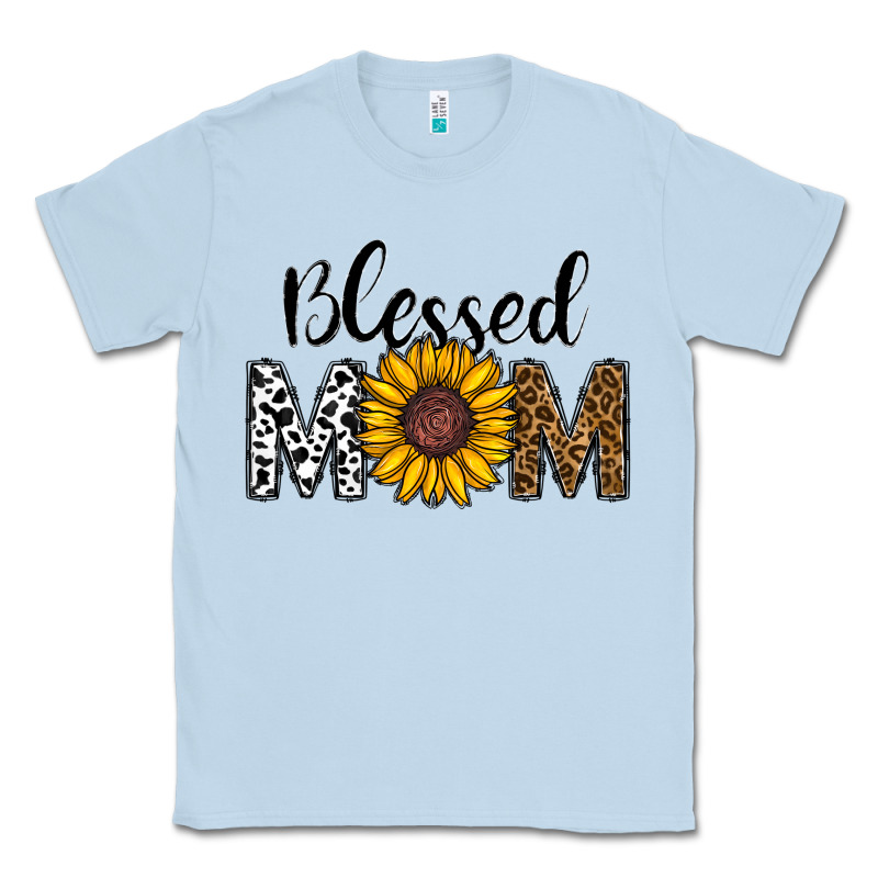 Blessed Mom Classic Tee by CowhideDigitalArt | Teevron