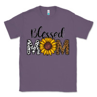Lavender blessed mom Classic Tee - CowhideDigitalArt