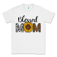 White blessed mom Classic Tee - CowhideDigitalArt
