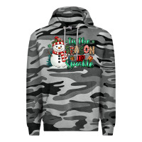 Slate Camo tis the season to sparkle snowman Premium Hoodie - MaliasSmallBusiness