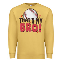 Antique Gold that's my bro Premium Sweatshirt - MaliasSmallBusiness