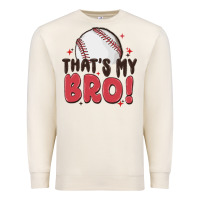 Sandshell that's my bro Premium Sweatshirt - MaliasSmallBusiness
