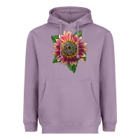 Lavender crimson blaze sunflower Heavyweight Hoodie - LillyAllenDesigns