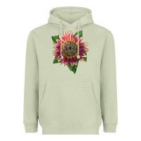Matcha crimson blaze sunflower Heavyweight Hoodie - LillyAllenDesigns