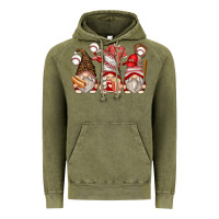 Vintage Olive baseball gnomes Vintage Hoodie - Zillion Design Studio