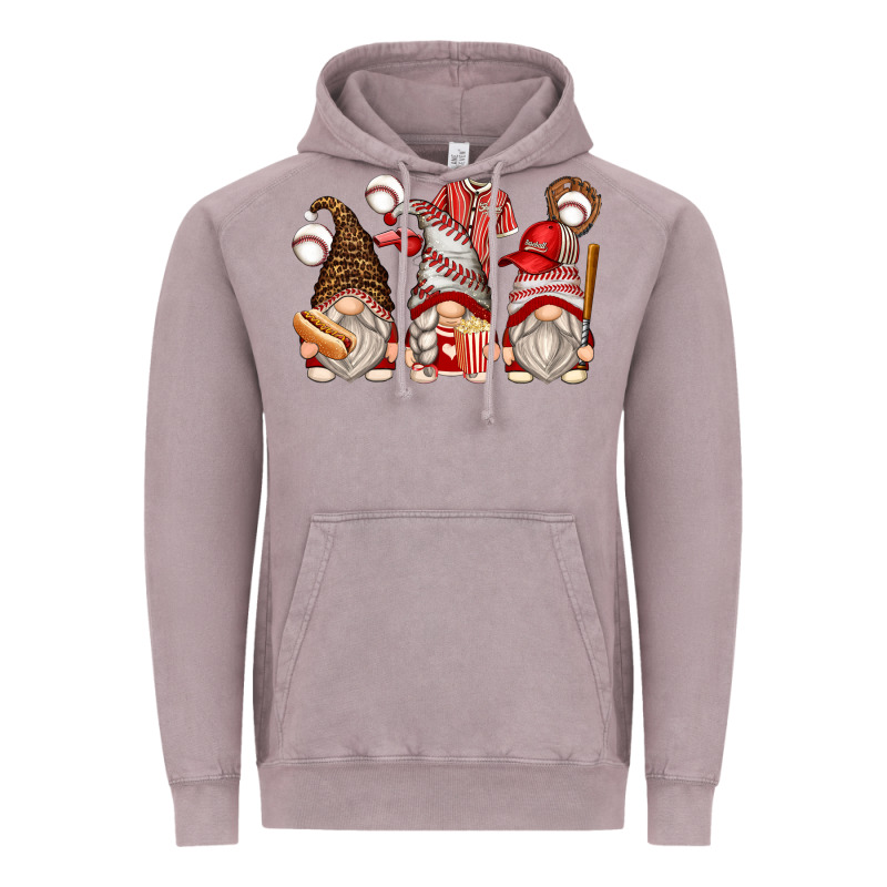 Baseball Gnomes Vintage Hoodie by Zillion Design Studio | Teevron