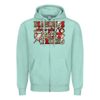 Diamonds Are A Girl's Best Friend Baseball Zipper Hoodie | Teevron