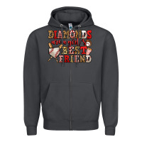 Smoke diamonds are a girl's best friend baseball Zipper Hoodie - Jasminsmagicworld