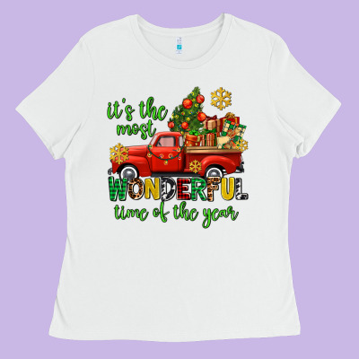 Its The Most Wonderful Time Of The Year Ladies Tee Designed By Adodesignshop