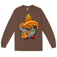 Chestnut mexicon cute gnome Long Sleeve Tee - RacoonDesign