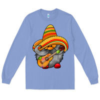 Colony Blue mexicon cute gnome Long Sleeve Tee - RacoonDesign
