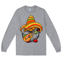 Heather Grey mexicon cute gnome Long Sleeve Tee - RacoonDesign
