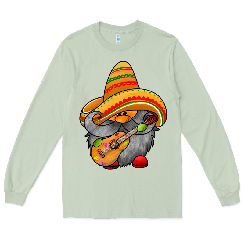 Mexicon Cute Gnome Long Sleeve Tee by RacoonDesign | Teevron