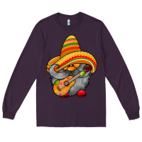 Plum mexicon cute gnome Long Sleeve Tee - RacoonDesign