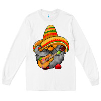 White mexicon cute gnome Long Sleeve Tee - RacoonDesign