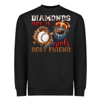 Black diamonds are a girls best friend baseball Heavyweight Sweatshirt - texasbilliewilder